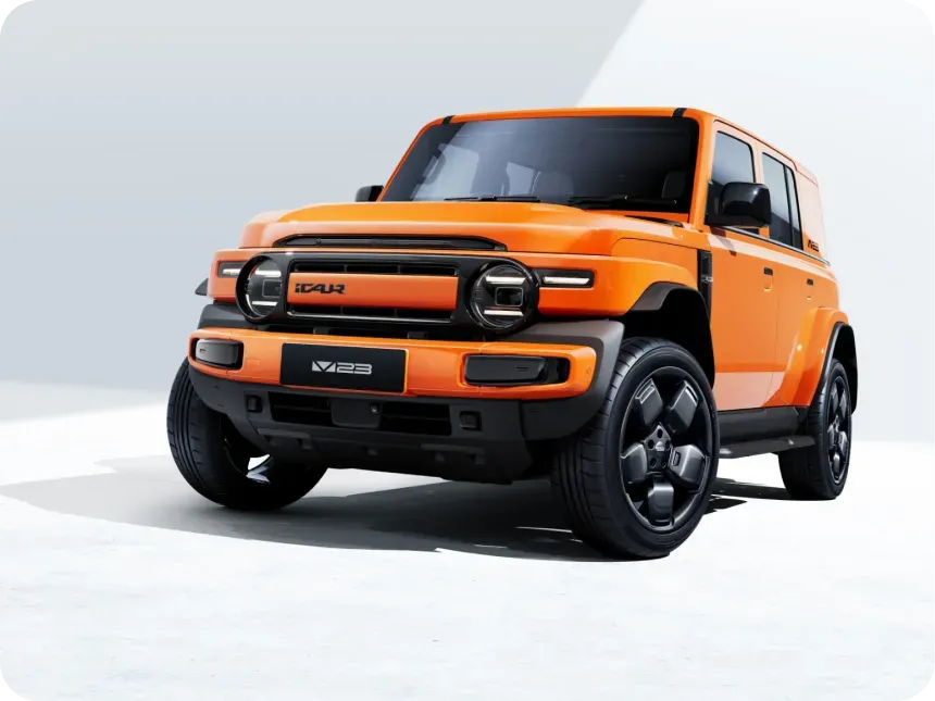iCAR V23 angle depan