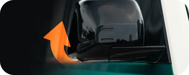 Electric Folding Mirror