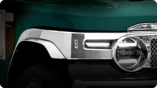 Retro Chrome Over Fender
