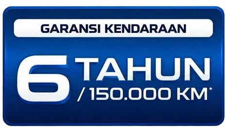 Garansi Kendaraan 6 Tahun / 150.000 KM